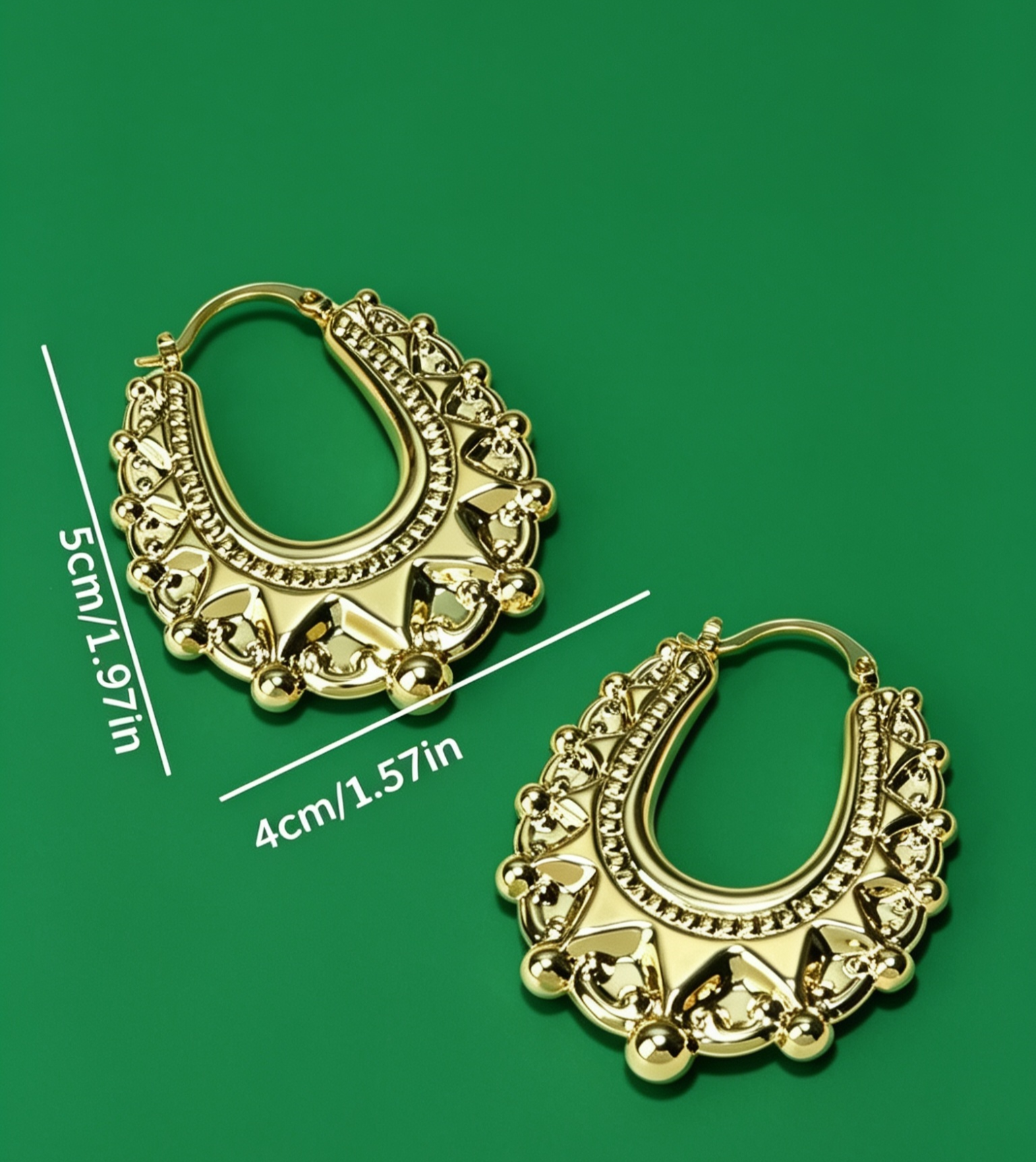 Womens Creole Ear-Rings