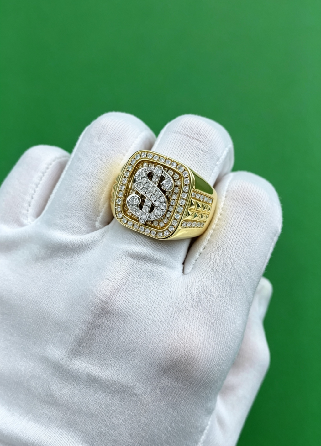 CZ Doller $ Ring