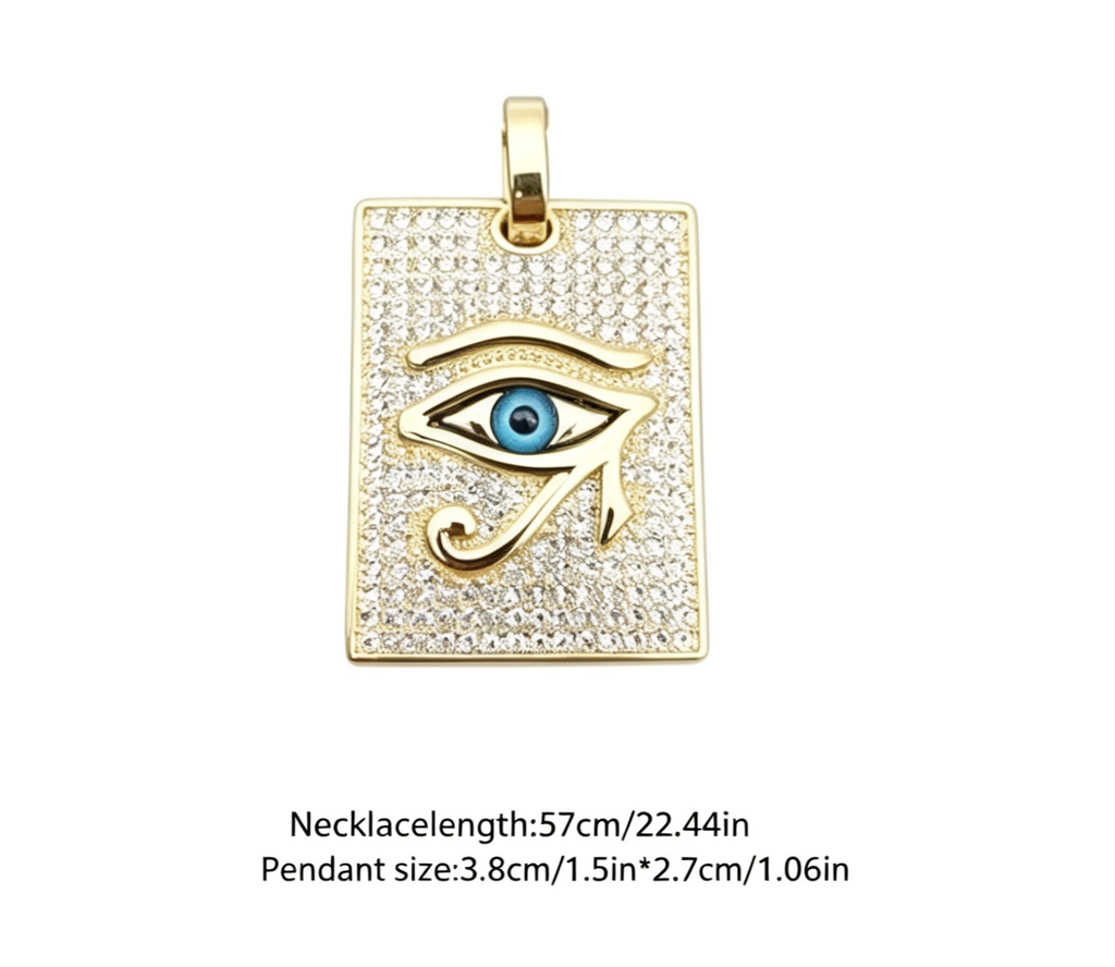 Eye of Horus Pendant & Chain