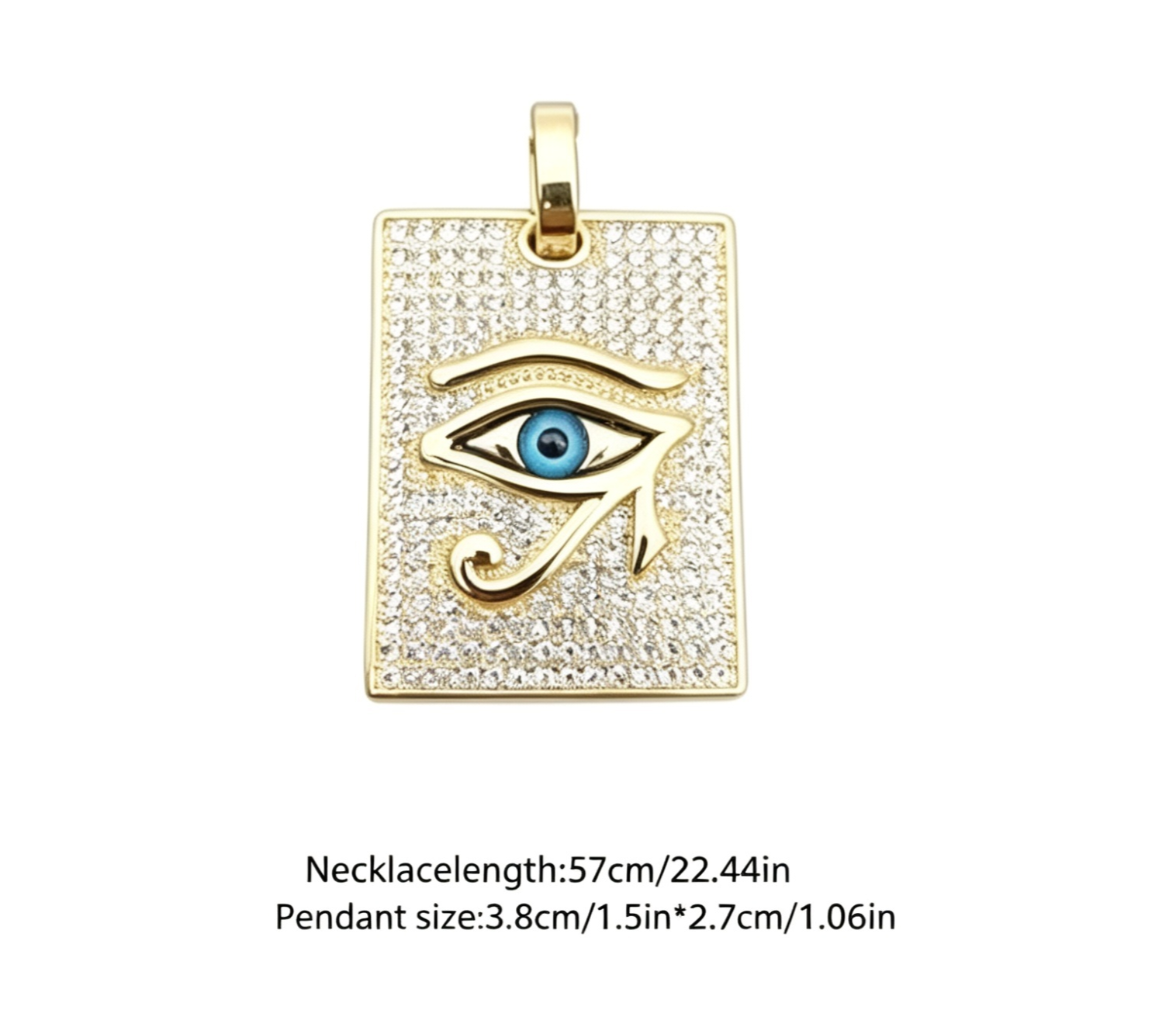 Eye of Horus Pendant & Chain