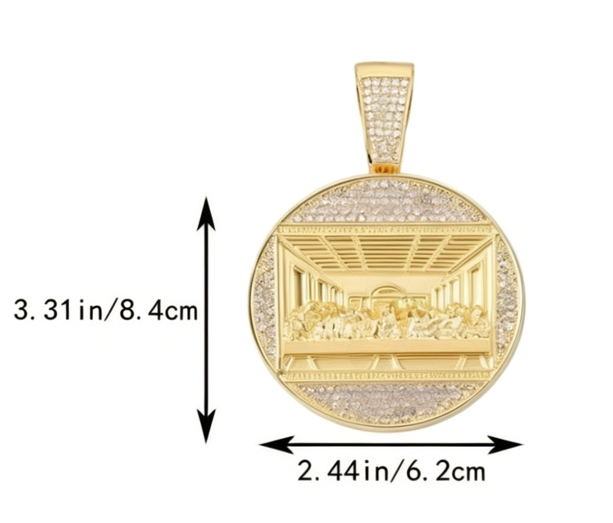 Last Supper Pendant & Chain