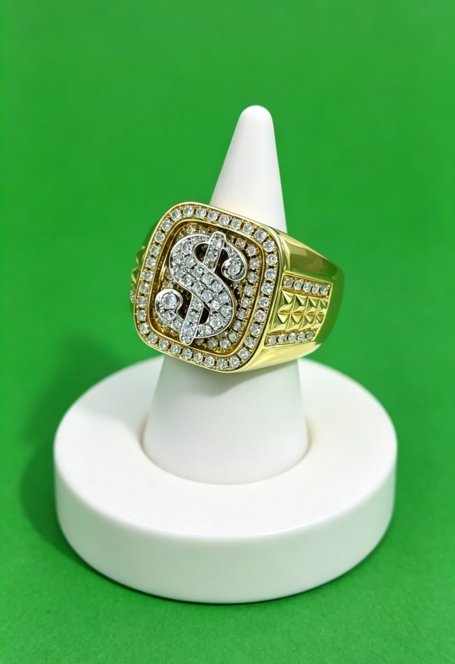 CZ Doller $ Ring