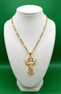 Saint Pendant & Chain