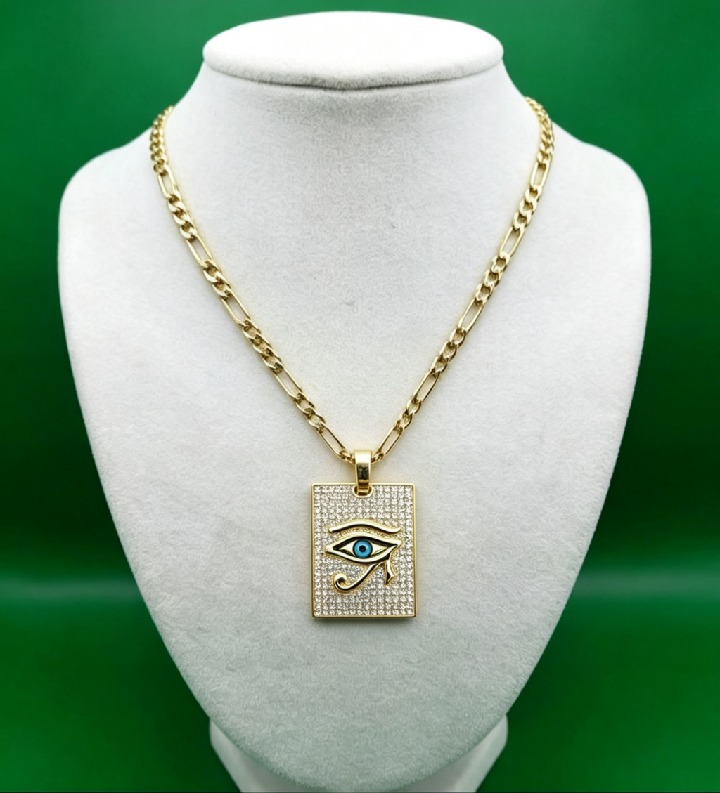 Eye of Horus Pendant & Chain
