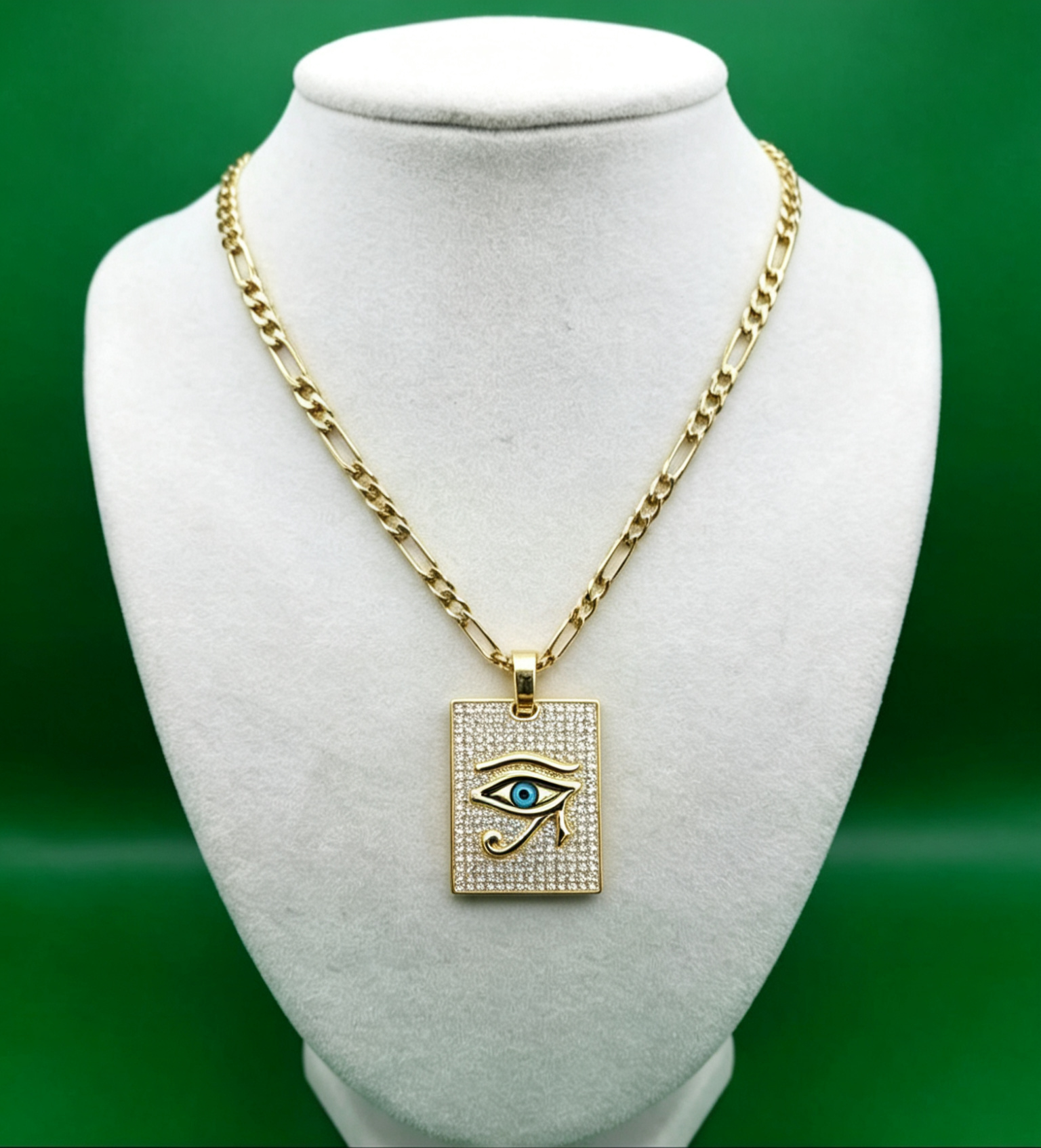 Eye of Horus Pendant & Chain