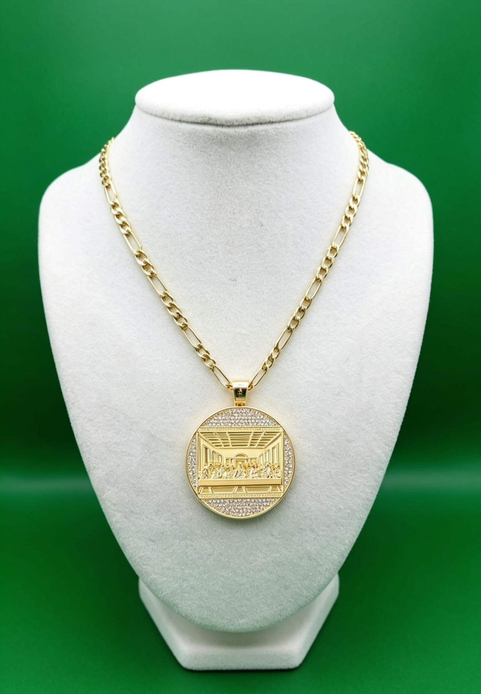 Last Supper Pendant & Chain